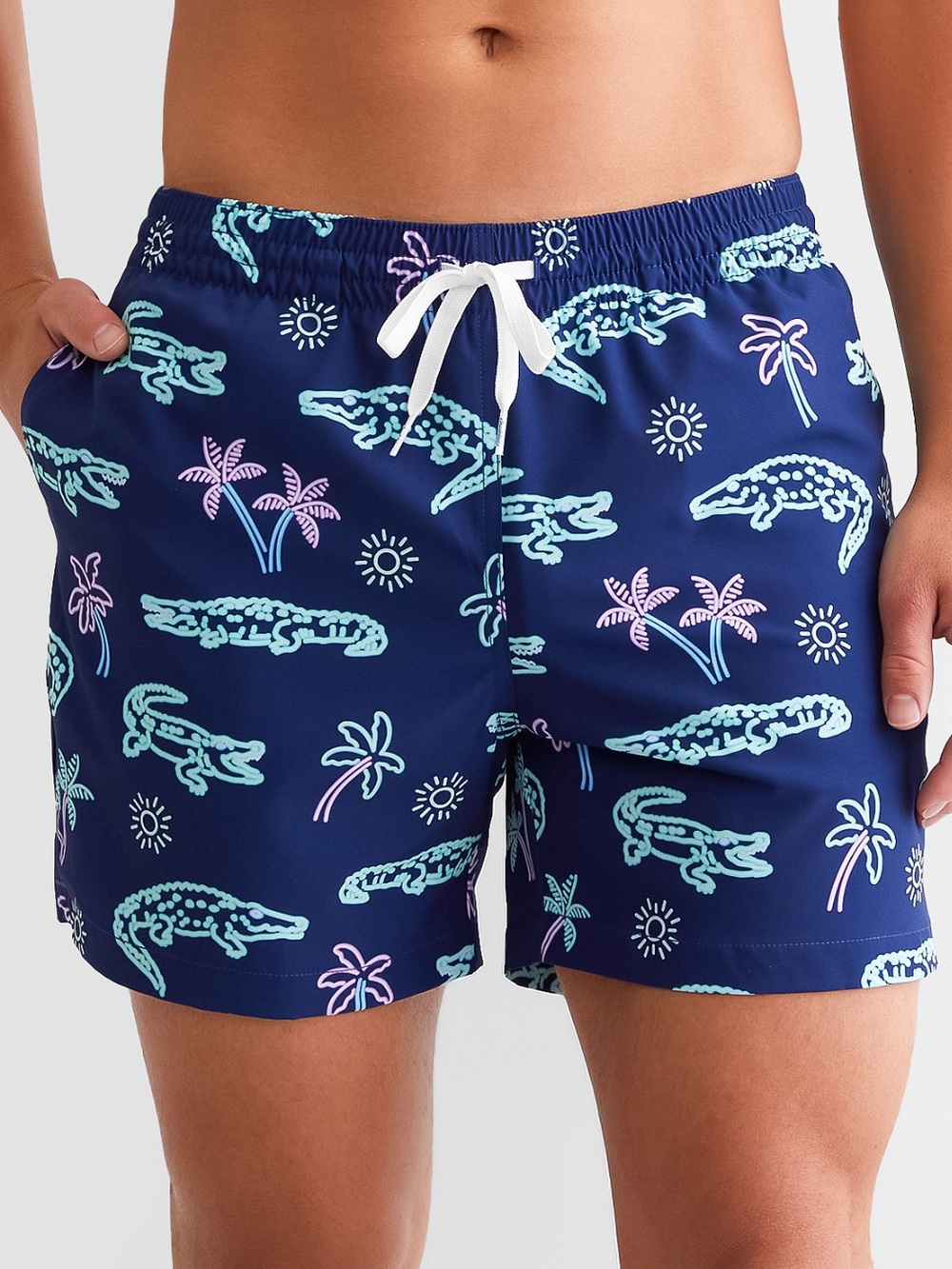CHUBBIES The Neon Glades Stretch Swim Trunks size XS